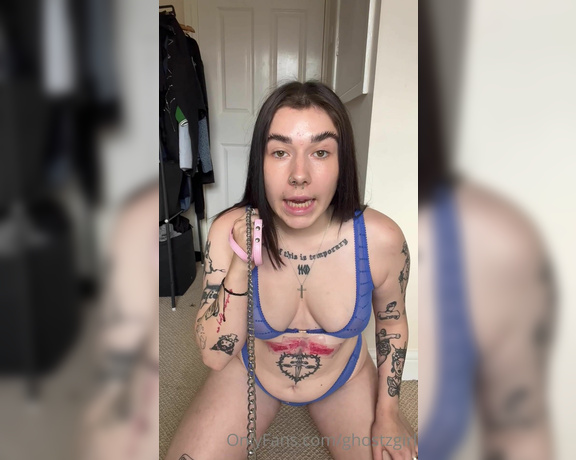 Ghostzgirl aka ghostzgirl OnlyFans - 08-20-2023 - such a pathetic loser