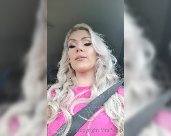 MrsPump aka mrspump Femdom - 04-17-2023 OnlyFans Video - Update  On our way eeeeek Ive decided to be more active on my OF page