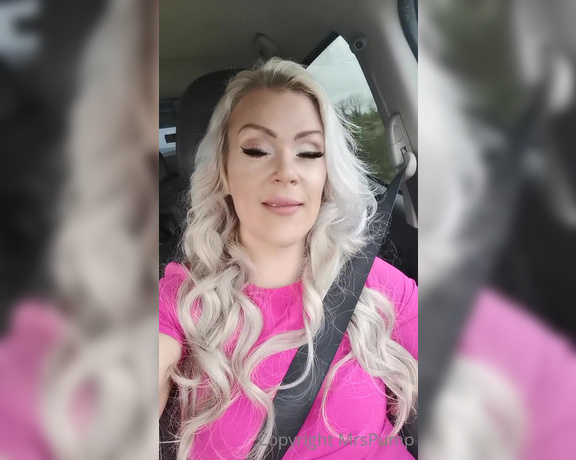 MrsPump aka mrspump Femdom - 04-17-2023 OnlyFans Video - More car ramblings on way to hot playdate lol please feel free to mute, comment, ask