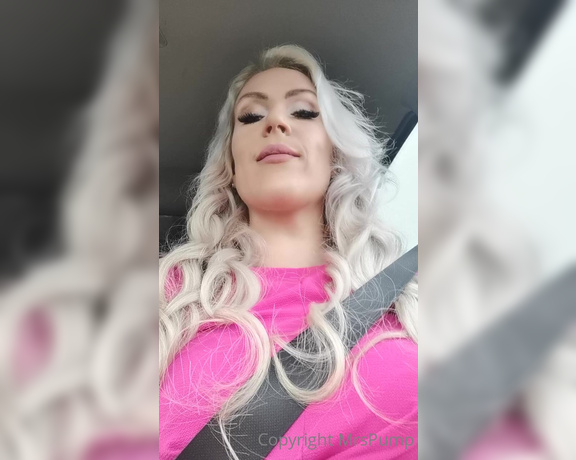 MrsPump aka mrspump Femdom - 04-17-2023 OnlyFans Video - More car ramblings on way to hot playdate lol please feel free to mute, comment, ask