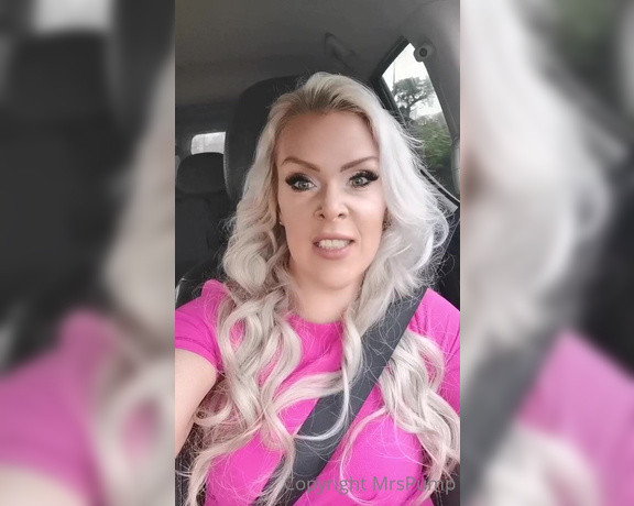 MrsPump aka mrspump Femdom - 04-17-2023 OnlyFans Video - More car ramblings on way to hot playdate lol please feel free to mute, comment, ask