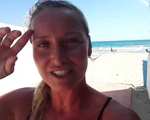 Kathia Nobili aka kathianobilixx Findom - 08-16-2018 OnlyFans Video - Bad luck during scuba diving today