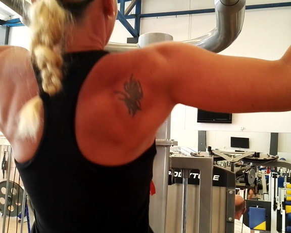 Kathia Nobili aka kathianobilixx Findom - 07-14-2017 OnlyFans Video - In the gym today _