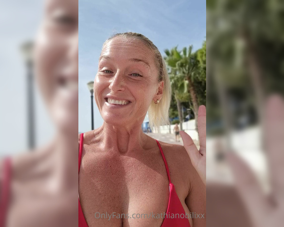 Kathia Nobili aka kathianobilixx Findom - 10-16-2022 OnlyFans Video - Long walk on Sunday but I always think about you So wishing you beautiful Sunday my