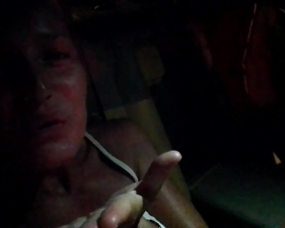 Kathia Nobili aka kathianobilixx Findom - 08-03-2017 OnlyFans Video - Hot night masturbation in the car