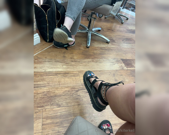 Killersexyfeets aka killerkell Foot Fetish - 07-16-2024 OnlyFans Video - I have these well worn docs for sale