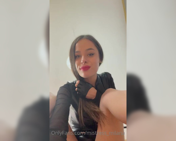 Mistress Milana aka mistress_milana Femdom - 01-28-2022 OnlyFans Video - Friday cleaning feet heels legs