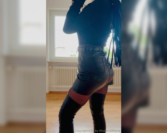 Mistress Milana aka mistress_milana Femdom - 10-02-2024 OnlyFans Video - Did you miss Me Get on your knees, show your devotion where it belongs