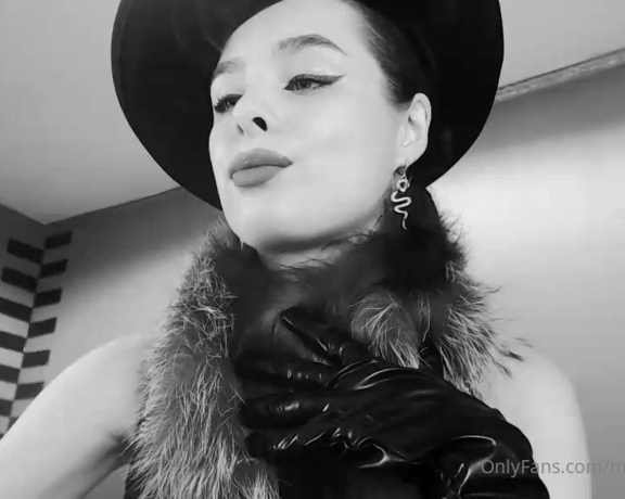 Mistress Milana aka mistress_milana Femdom - 02-03-2022 OnlyFans Video - Cigarettes are very sexy smoke fur gloves leather