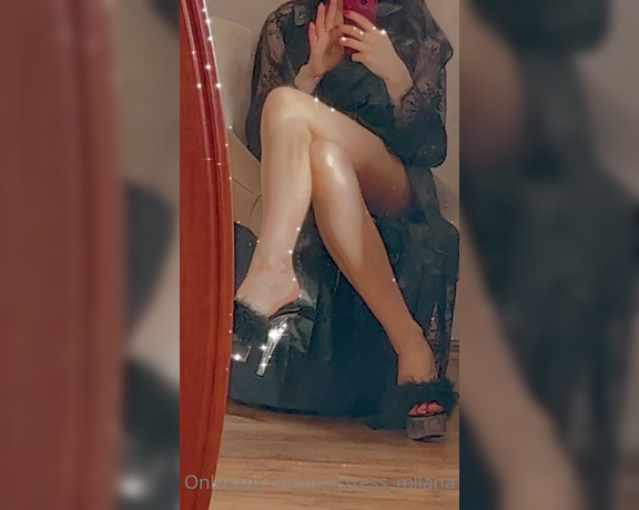 Mistress Milana aka mistress_milana Femdom - 05-23-2022 OnlyFans Video - Dream about my soft legs