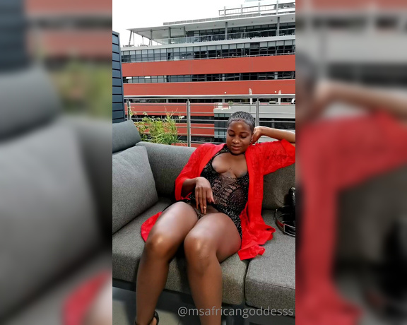 African Goddess aka msafricangoddesss Findom - 09-23-2022 OnlyFans Video - These outdoor videos are not allowed here on ONLYFANS thats why I havent posted it