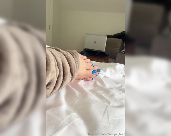 Caliupe Feet aka caliupe_feet Foot Fetish - 12-09-2023 OnlyFans Video - Bom dia