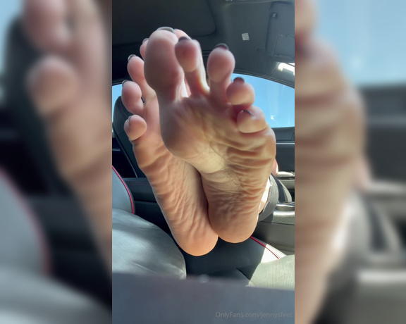 Jennysfeetelysium aka jennysfeet Foot Fetish - 04-30-2024 OnlyFans Video - Toesday Car JOI