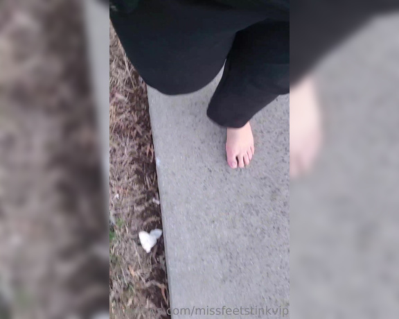 Tori Valentine aka missfeetstinkvip Foot Fetish - 04-29-2023 OnlyFans Video - The entire time I was walking there was a person sitting in their car watching me