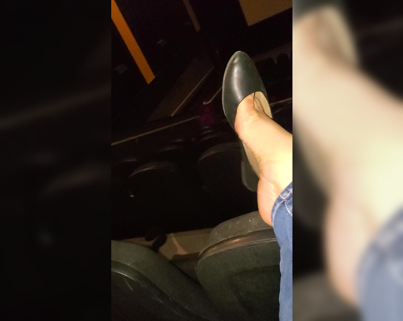 Tori Valentine aka missfeetstinkvip Foot Fetish - 06-29-2023 OnlyFans Video - Good Times at the Mario Movie Part 1 _ Having some fun with my flats before