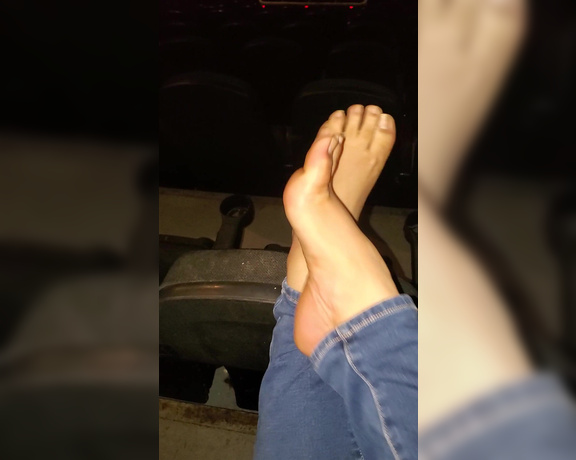 Tori Valentine aka missfeetstinkvip Foot Fetish - 06-29-2023 OnlyFans Video - Good Times at the Mario Movie Part 1 _ Having some fun with my flats before