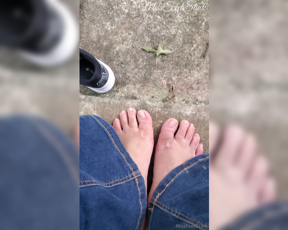 Tori Valentine aka missfeetstinkvip Foot Fetish - 09-17-2023 OnlyFans Video - Another excursion walking my dog