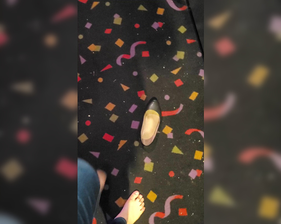 Tori Valentine aka missfeetstinkvip Foot Fetish - 06-29-2023 OnlyFans Video - Good Times at the Mario Movie Part 1 _ Having some fun with my flats before