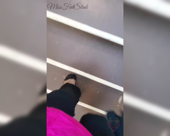 Tori Valentine aka missfeetstinkvip Foot Fetish - 07-05-2023 OnlyFans Video - My toe cleavage black flats have returned, but Im wearing the shear top black socks thatvsweat