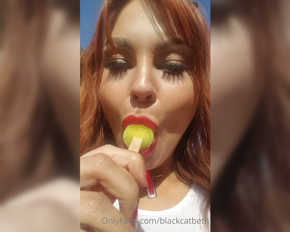 Beth Black aka blackcatbeth Femdom - 04-25-2021 OnlyFans Video - BTS of some content  things are gonna get wet