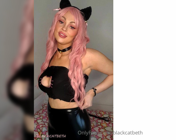 Beth Black aka blackcatbeth Femdom - 07-05-2021 OnlyFans Video - Pvc kitten