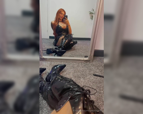 Beth Black aka blackcatbeth Femdom - 07-20-2024 OnlyFans Video - Wrap these sexy thigh high boots round your head  pick which you would rather