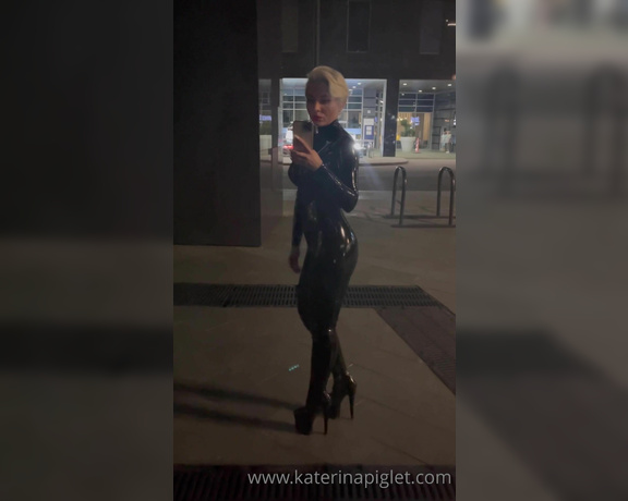 Katerina Piglet aka katerinapiglet Femdom - 07-12-2021 OnlyFans Video - more MORE MOOOREE black latex