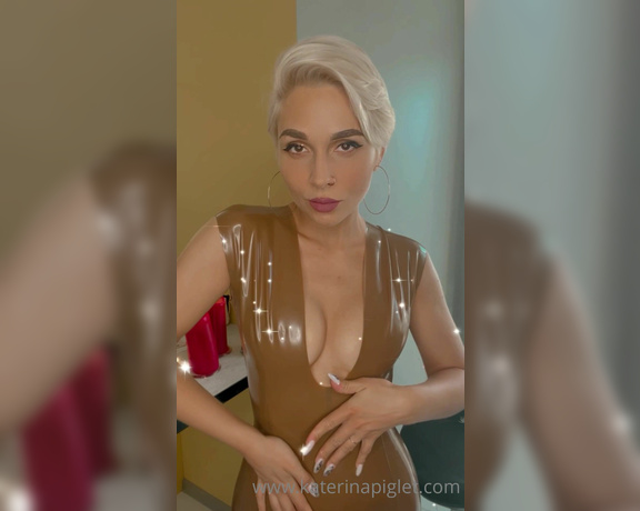 Katerina Piglet aka katerinapiglet Femdom - 08-05-2021 OnlyFans Video - Very beautiful dress but sorry not mine  lets enjoy it while there is time