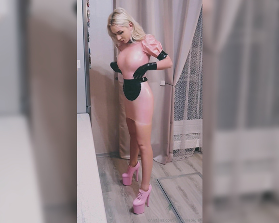 Katerina Piglet aka katerinapiglet Femdom - 02-23-2019 OnlyFans Video - My new maid outfit