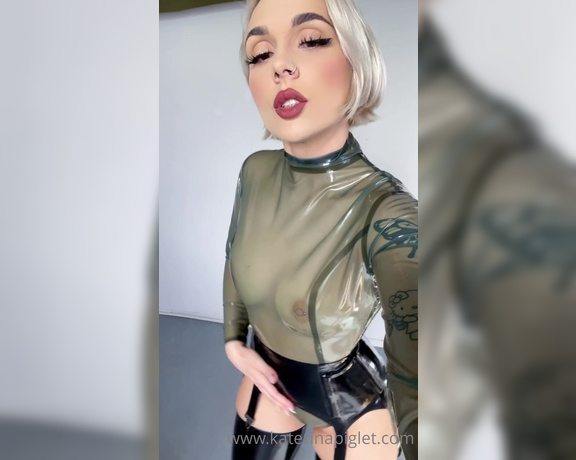 Katerina Piglet aka katerinapiglet Femdom - 03-26-2022 OnlyFans Video - Oh sexy transparent colour