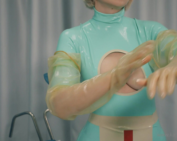 Katerina Piglet aka katerinapiglet Femdom - 09-07-2022 OnlyFans Video - oh, this exciting sound of latex, transparent latex is especially sexy, it really turns me on,