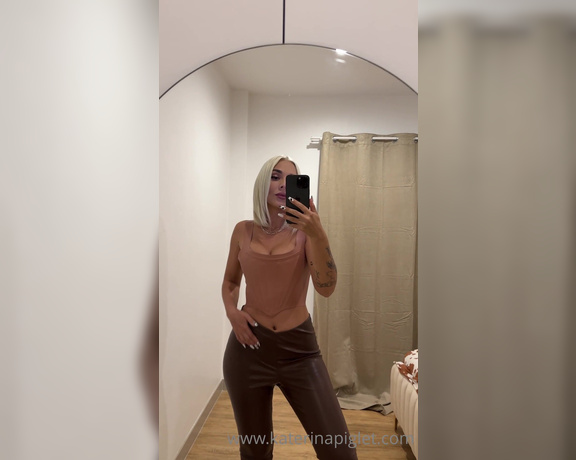 Katerina Piglet aka katerinapiglet Femdom - 12-26-2022 OnlyFans Video - I didnt even post a video with this corset on Instagram in storis, and you can