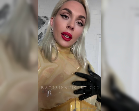 Katerina Piglet aka katerinapiglet Femdom - 02-22-2024 OnlyFans Video - Always remember it