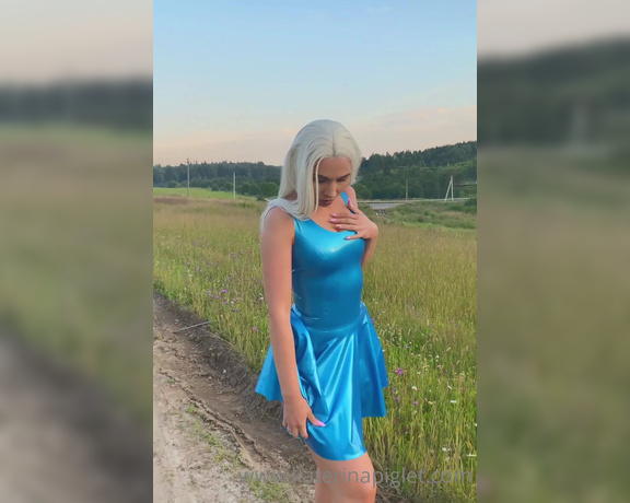 Katerina Piglet aka katerinapiglet Femdom - 08-02-2020 OnlyFans Video - last piece with blue dress