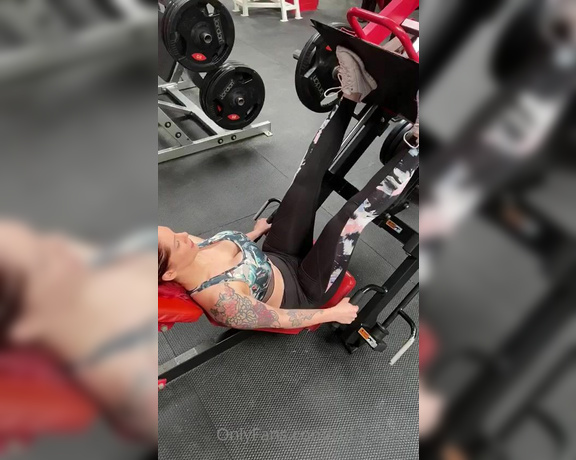 Ruby Onyx aka Ruby_onyx OnlyFans - Felt so good to be back at the gym yesterday! 1