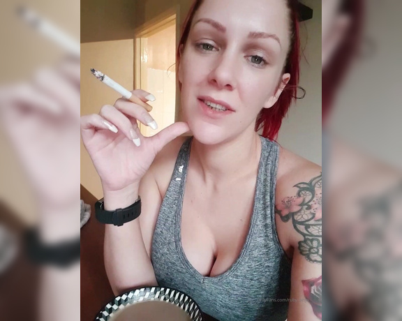 Ruby Onyx aka Ruby_onyx OnlyFans - This is how floozies get ready for the gym a giant coffee and lots of ciggies $5 voice notes