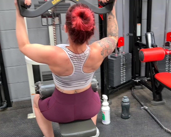 Ruby Onyx aka Ruby_onyx OnlyFans - Back gainz!