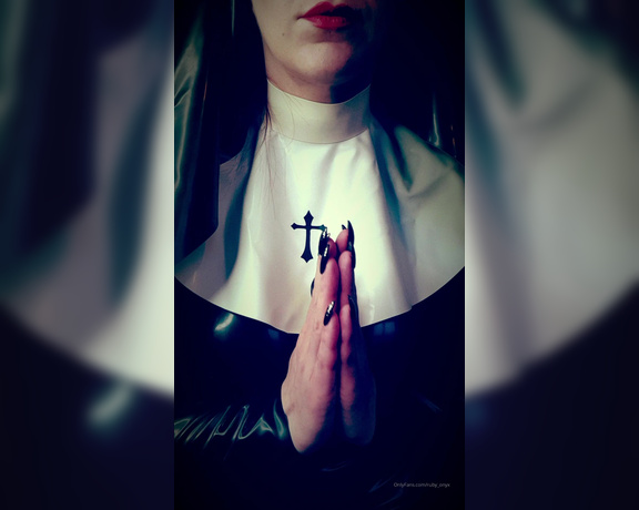 Ruby Onyx aka Ruby_onyx OnlyFans - Its all about the Nun Fun today!!