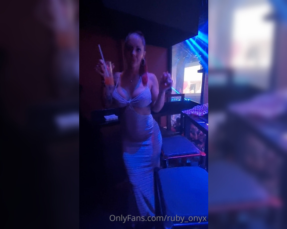 Ruby Onyx aka Ruby_onyx OnlyFans - Amazing night at coco bongo last night! Danced for 5 hours straight! Got my boobs out for the crowd