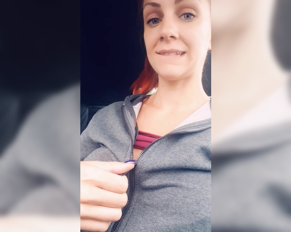 Ruby Onyx aka Ruby_onyx OnlyFans - Flashing my boobies in the gym car park