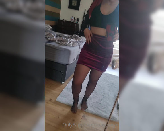 Ruby Onyx aka Ruby_onyx OnlyFans - So I went to play with a big dick earlier I wore no bra or knickers Sadly he was a bit shy and did