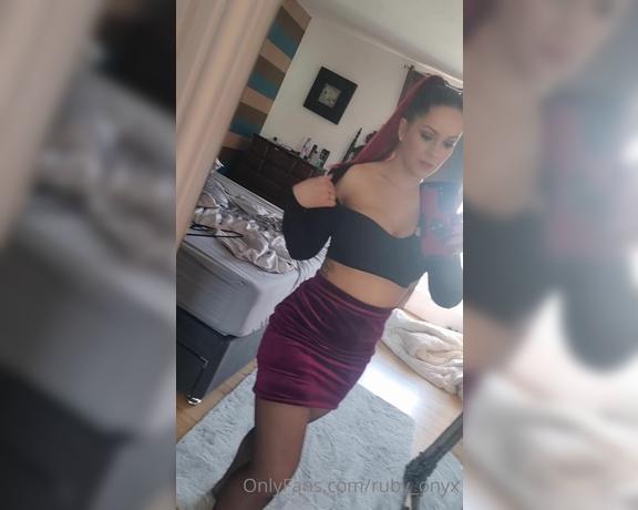 Ruby Onyx aka Ruby_onyx OnlyFans - So I went to play with a big dick earlier I wore no bra or knickers Sadly he was a bit shy and did