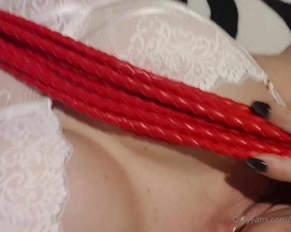 Mistress DeVille aka deville mistress - 17-07-2021 OnlyFans Video - Saturday tease Who wants to experience my red flogger