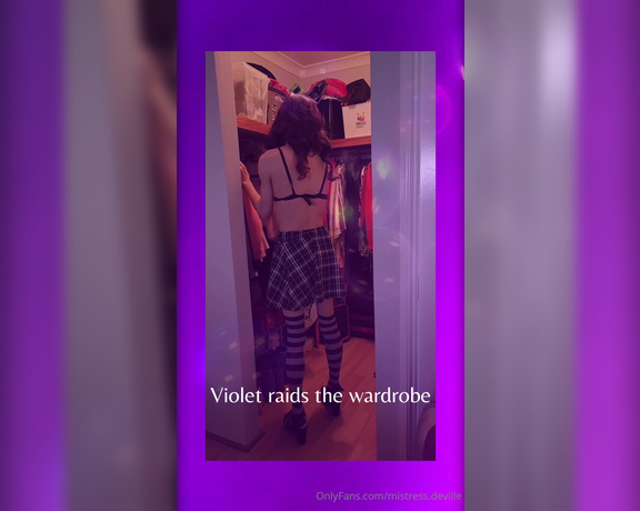 Mistress DeVille aka deville mistress - 28-08-2023 OnlyFans Video - Teaser trailer  How pretty is Miss Violet