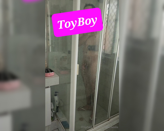 Mistress DeVille aka deville mistress - 31-10-2023 OnlyFans Video - I spya toyboy in the shower