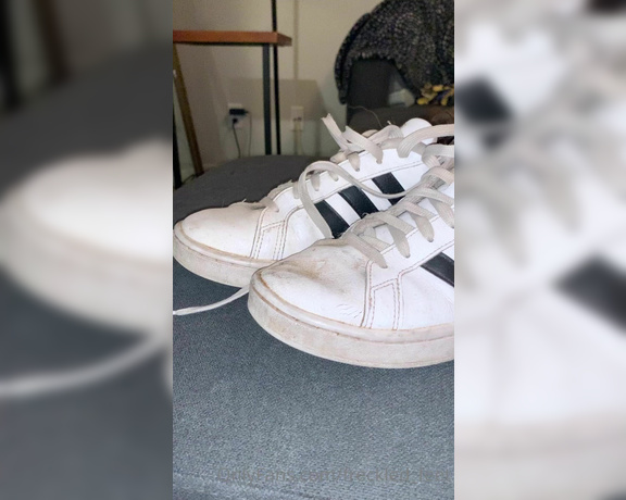 Kinkerbell aka itskinkerbell_feet Foot Fetish - 09-23-2021 OnlyFans Video - I have two pairs of used shoes for sale Birkenstocks amp Adidas superstars