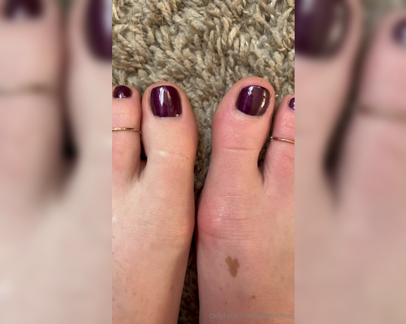 Kinkerbell aka itskinkerbell_feet Foot Fetish - 09-11-2023 OnlyFans Video - My weekweekend was busy AF but here is my pedi reveal  fresh content, coming soon