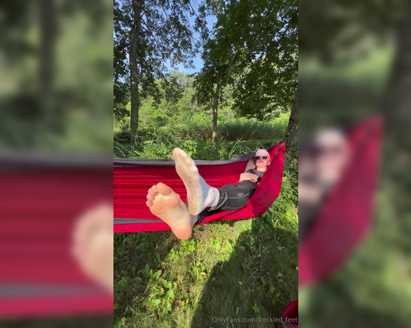 Kinkerbell aka itskinkerbell_feet Foot Fetish - 07-29-2024 OnlyFans Video - Stinky camping socks