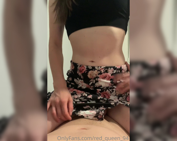 Red  Queen aka red_queen_94 Femdom - 07-23-2021 OnlyFans Video - I love when my cucks balls are so full and hurting  ill tease him even