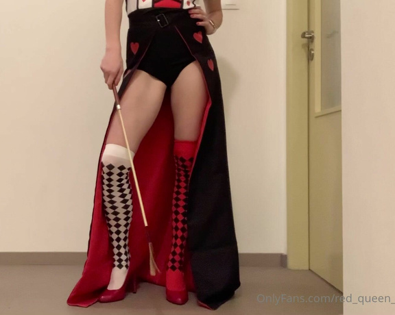 Red  Queen aka red_queen_94 Femdom - 06-28-2022 OnlyFans Video - I need a pig here  Celebrate my 27k followers on Twitter with me Send